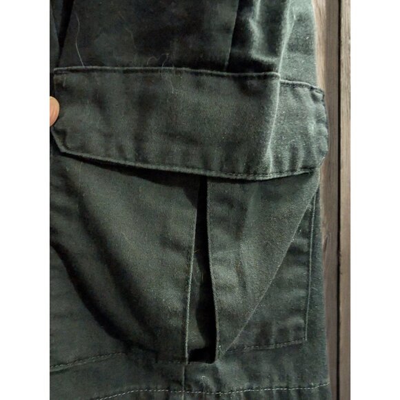 Red Kap Black Cargo Work Shorts 32" Waist Pockets Cotton/Polyester Blend Durable - Picture 8 of 13